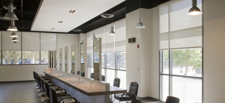 Hunter Douglas Architectual RB 500 roller shades for commercial use